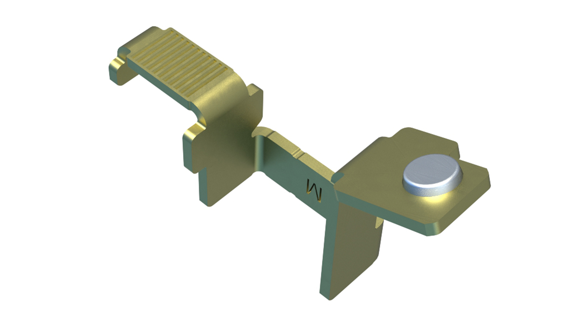 Resistance-welded contacts